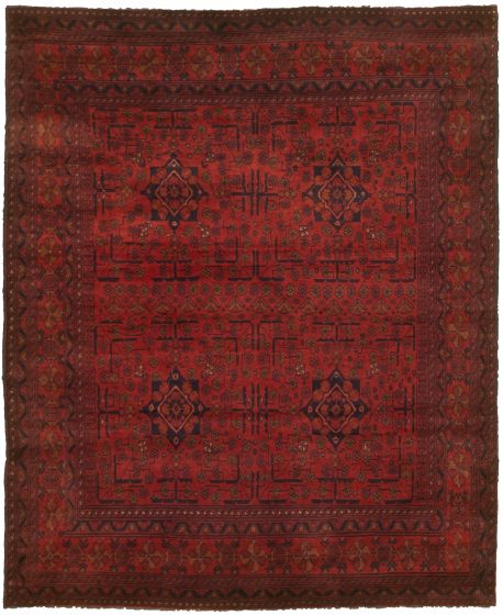 Afghan Finest Khal Mohammadi 5'2" x 6'4" Hand-knotted Wool Rug 