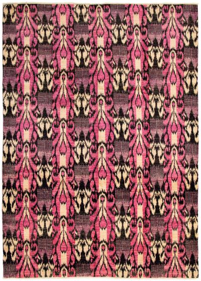 Indian Shalimar 9'0" x 12'6" Hand-knotted Wool Rug 