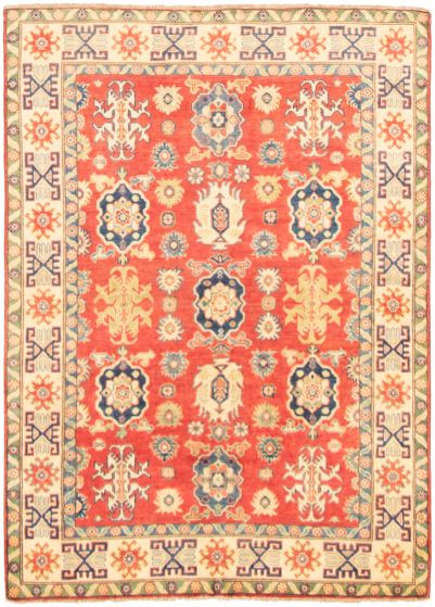 Afghan Finest Ghazni 4'10" x 6'9" Hand-knotted Wool Rug 