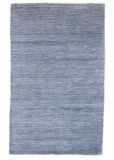 Indian Ananda 5'0" x 7'10" Hand Loomed Wool Rug 