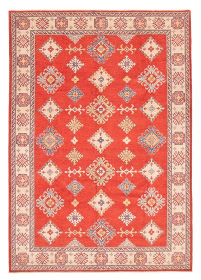 Afghan Finest Ghazni 8'4" x 11'11" Hand-knotted Wool Rug 