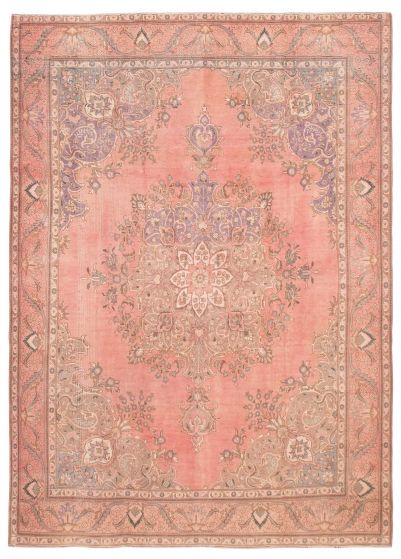 Persian Style 9'0" x 12'10" Hand-knotted Wool Rug 