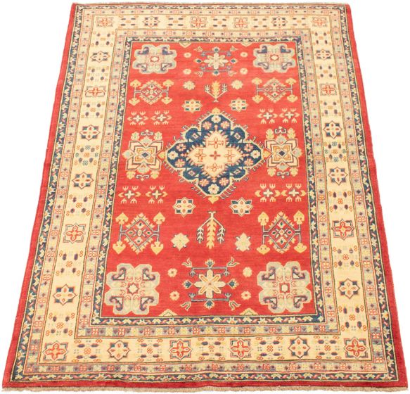 Afghan Finest Ghazni 4'9" x 6'11" Hand-knotted Wool Rug 