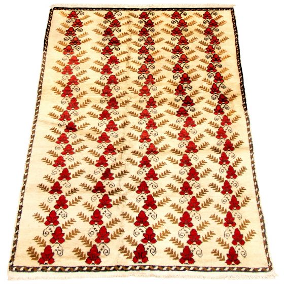 Turkish Melis Vintage 5'5" x 8'6" Hand-knotted Wool Rug 