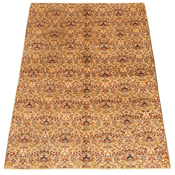 Turkish Kayseri Vintage 6'4" x 9'6" Hand-knotted Wool Rug 