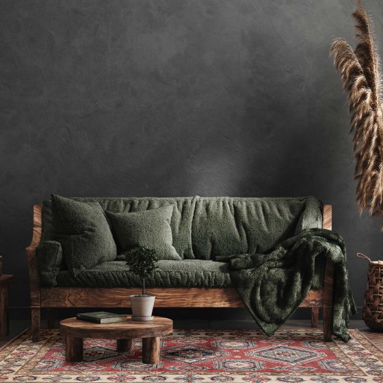 Afghan Finest Ghazni 6'8" x 9'9" Hand-knotted Wool Rug 