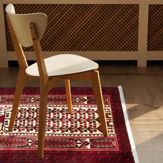 Afghan Royal Baluch 3'4" x 6'5" Hand-knotted Wool Rug 