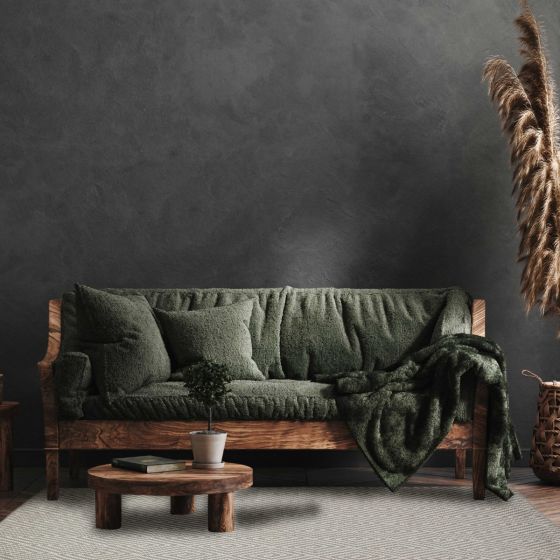 Indian Nevada 5'0" x 8'1" Flat-Weave Wool Kilim 