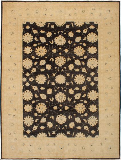 Afghan Chobi Finest 8'9" x 11'9" Hand-knotted Wool Rug 
