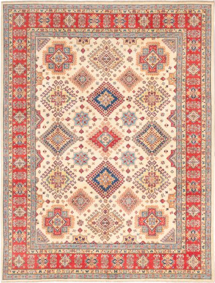 Afghan Finest Ghazni 9'0" x 11'9" Hand-knotted Wool Rug 