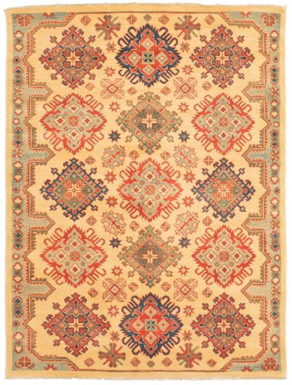Afghan Finest Ghazni 5'0" x 6'10" Hand-knotted Wool Rug 