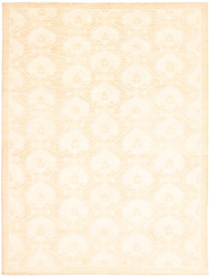 Pakistani Lahore Finest Collection 9'0" x 12'1" Hand-knotted Wool Rug 