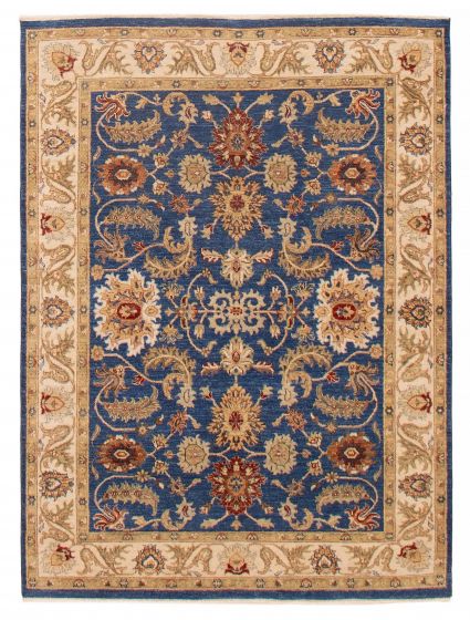 Indian Jamshidpour 5'0" x 6'9" Hand-knotted Wool Rug 
