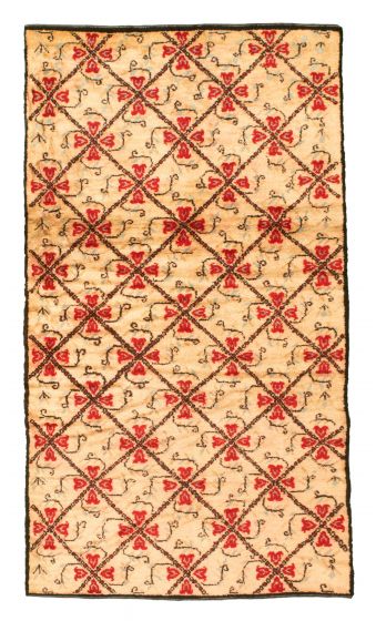 Turkish Melis Vintage 5'2" x 9'2" Hand-knotted Wool Rug 