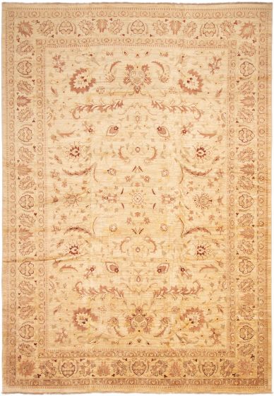 Afghan Chobi Finest 12'0" x 17'7" Hand-knotted Wool Rug 