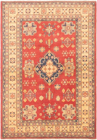 Afghan Finest Ghazni 4'9" x 6'11" Hand-knotted Wool Rug 