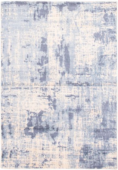 Indian Galleria 4'11" x 7'3" Hand-knotted Viscose Rug 