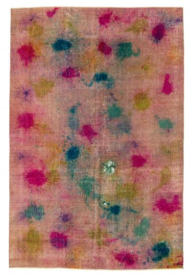Turkish Color Transition 6'4" x 9'5" Hand-knotted Wool Rug 