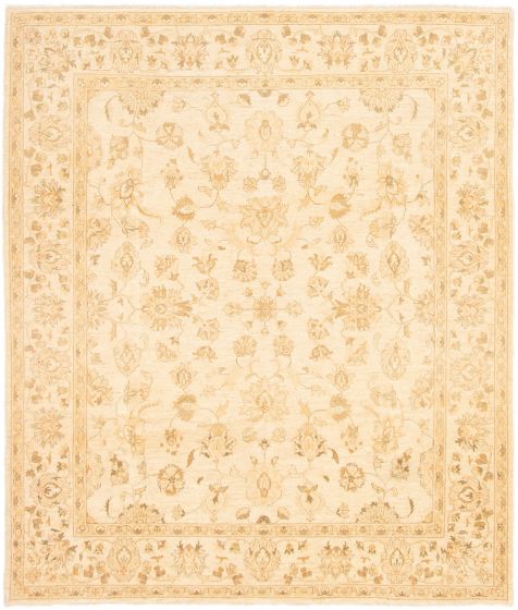 Afghan Chobi Finest 8'3" x 9'10" Hand-knotted Wool Rug 