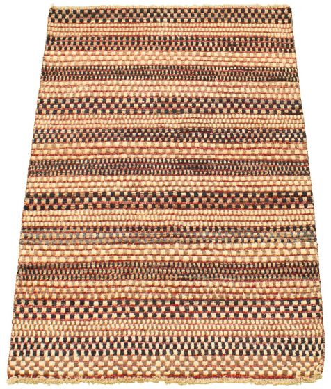 Pakistani Peshawar Ziegler 3'2" x 4'10" Hand-knotted Wool Rug 