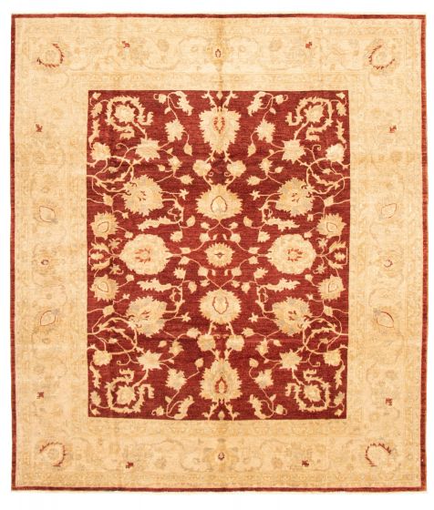 Afghan Chobi Finest 8'3" x 9'10" Hand-knotted Wool Rug 