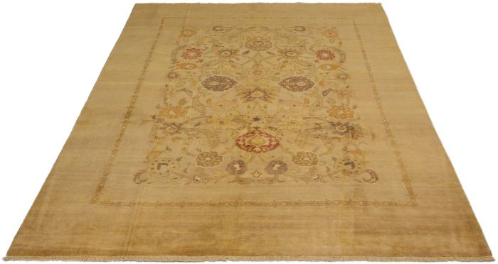 Pakistani Pako Persian 18 Of 20 8'10" x 12'0" Hand-knotted Wool Rug 