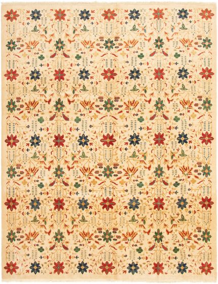 Pakistani Pako Persian 18 Of 20 8'1" x 10'4" Hand-knotted Wool Rug 