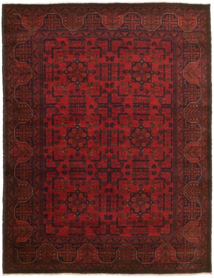 Afghan Finest Khal Mohammadi 5'1" x 6'8" Hand-knotted Wool Rug 