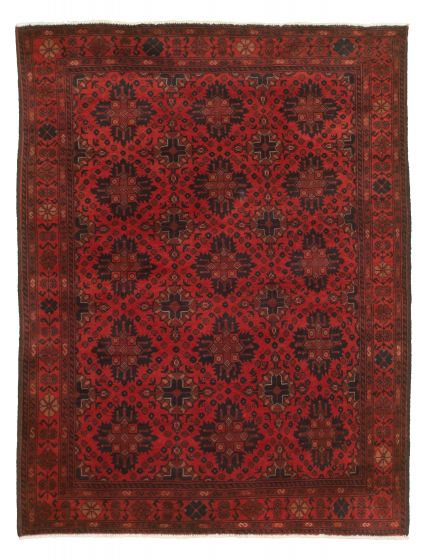 Afghan Finest Khal Mohammadi 4'10" x 6'6" Hand-knotted Wool Rug 