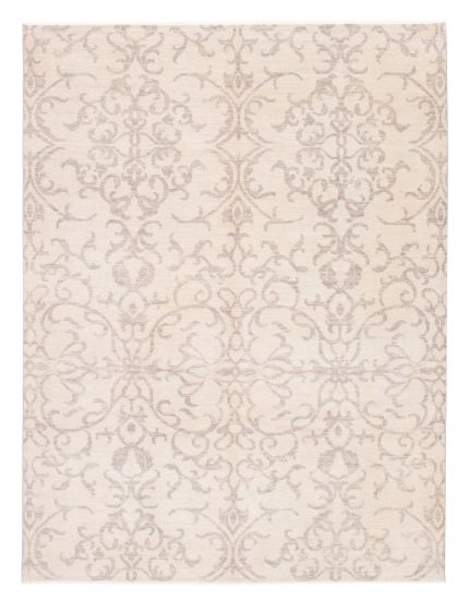 Indian Mystique 9'1" x 12'0" Hand-knotted Wool Rug 