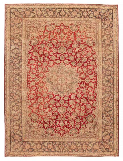 Persian Style 9'7" x 12'10" Hand-knotted Wool Rug 