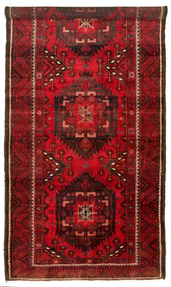 Persian Style 5'2" x 11'2" Hand-knotted Wool Rug 