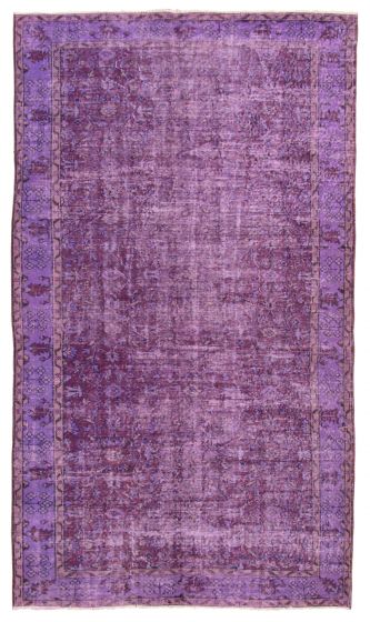 Turkish Color Transition 4'11" x 8'8" Hand-knotted Wool Rug 