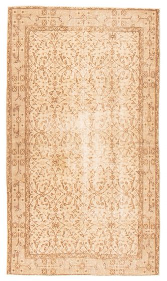 Turkish Melis Vintage 3'5" x 6'7" Hand-knotted Wool Rug 