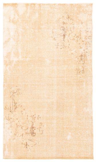 Turkish Melis Vintage 3'8" x 6'6" Hand-knotted Wool Rug 