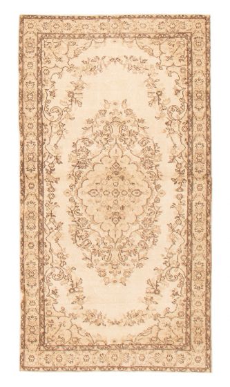 Turkish Antalya Vintage 3'9" x 7'0" Hand-knotted Wool Rug 