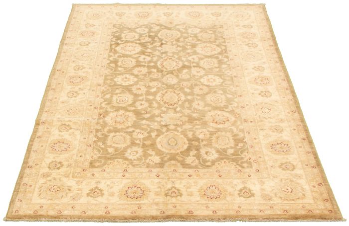 Afghan Chobi Finest 5'10" x 9'6" Hand-knotted Wool Rug 