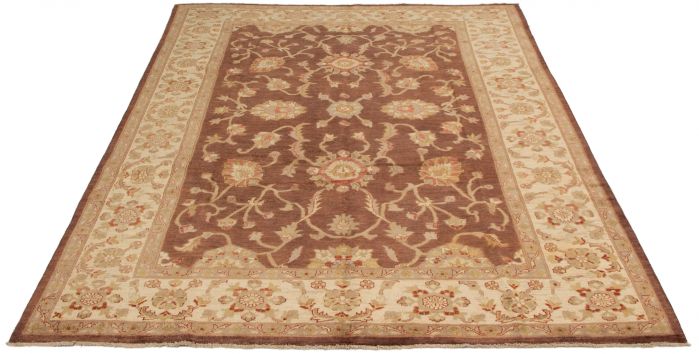 Afghan Chobi Finest 8'10" x 12'1" Hand-knotted Wool Rug 