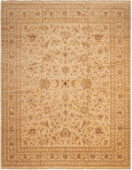 Afghan Chobi Finest 12'1" x 15'5" Hand-knotted Wool Rug 