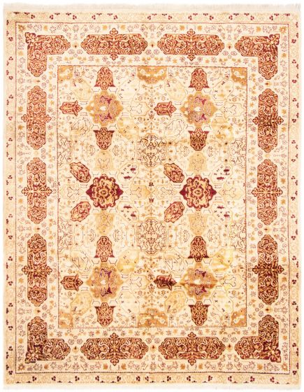 Pakistani Pako Persian 18 Of 20 8'0" x 10'0" Hand-knotted Wool Rug 