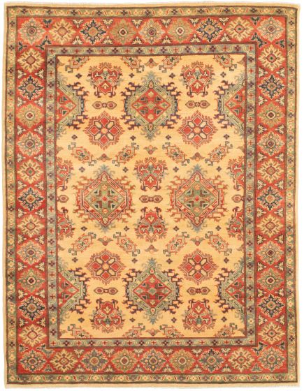 Afghan Finest Ghazni 5'1" x 6'9" Hand-knotted Wool Rug 