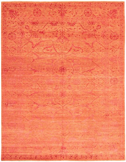 Pakistani Lahore Finest Collection 9'0" x 11'9" Hand-knotted Wool Rug 