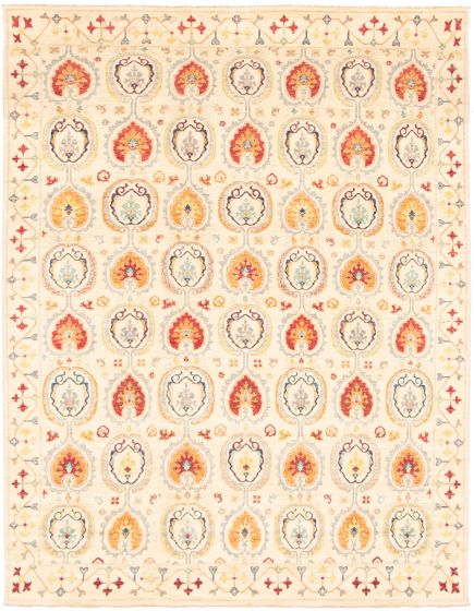 Pakistani Lahore Finest Collection 11'11" x 15'4" Hand-knotted Wool Rug 