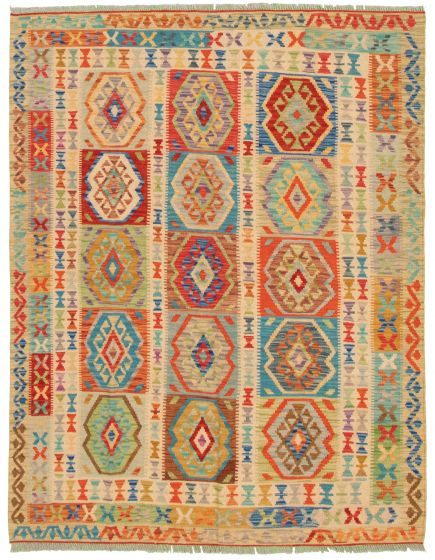 Kilim sivas 5'3" x 6'6" en laine