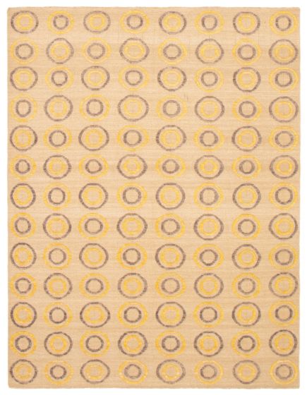 Pakistani Finest Peshawar Ziegler 8'0" x 10'3" Hand-knotted Wool Rug 