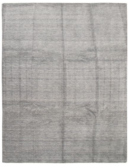 Indo Gabbeh 9'3" x 11'10" Hand Loomed Wool Rug 