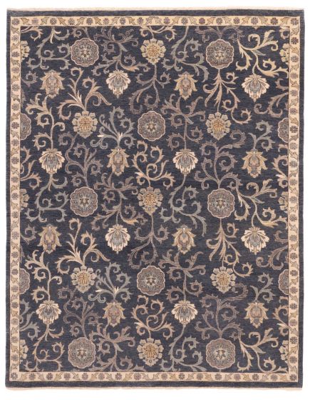 Indian Jamshidpour 7'7" x 9'10" Hand-knotted Wool Rug 