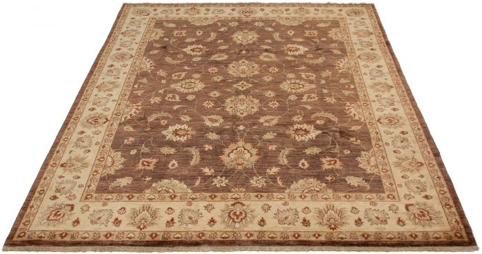 Afghan Chobi Finest 8'1" x 9'10" Hand-knotted Wool Rug 