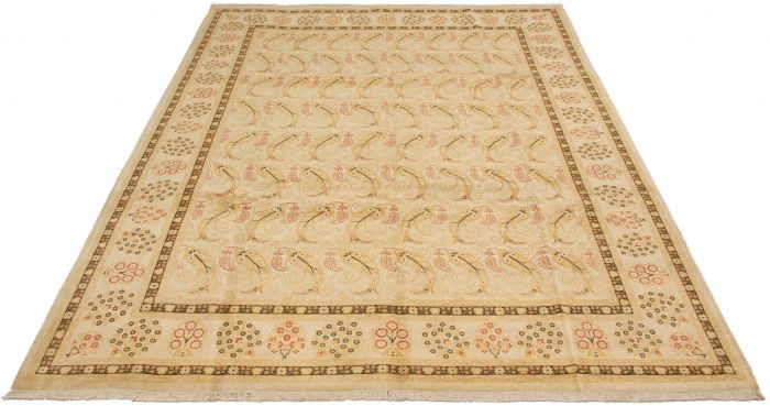 Pakistani Pako Persian 18 Of 20 9'2" x 12'5" Hand-knotted Wool Rug 