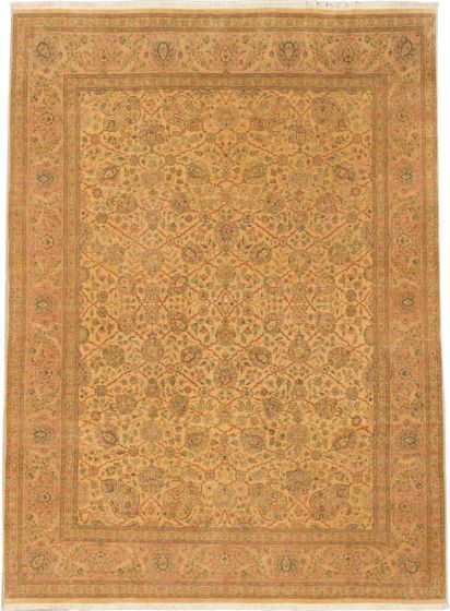 Indian Jamshidpour 9'0" x 12'0" Hand-knotted Wool Rug 